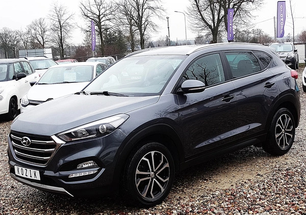 Hyundai Tucson cena 78900 przebieg: 134935, rok produkcji 2018 z Rabka-Zdrój małe 704